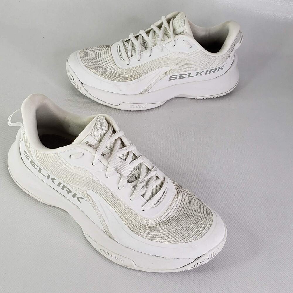 Selkirk CourtStrike Pro Womens Size 9 White Running Pickleball Shoes Sneakers